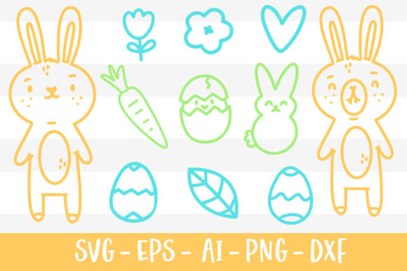 Easter Doodles Graphics and Illustrations Review
