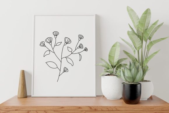Flower Girl Gift Doodle Hand Drawn Graphics and Illustrations