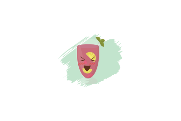 Ice Cream Drink Kawaii Svg Graphics and Illustrations Review