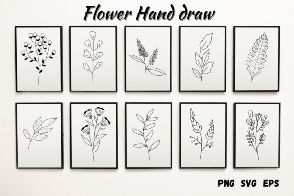 Wildflower SVG Bundle Hand Drawn Graphics and Illustrations Review